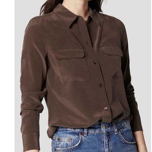 Equipment Slim Signature Silk Shirt